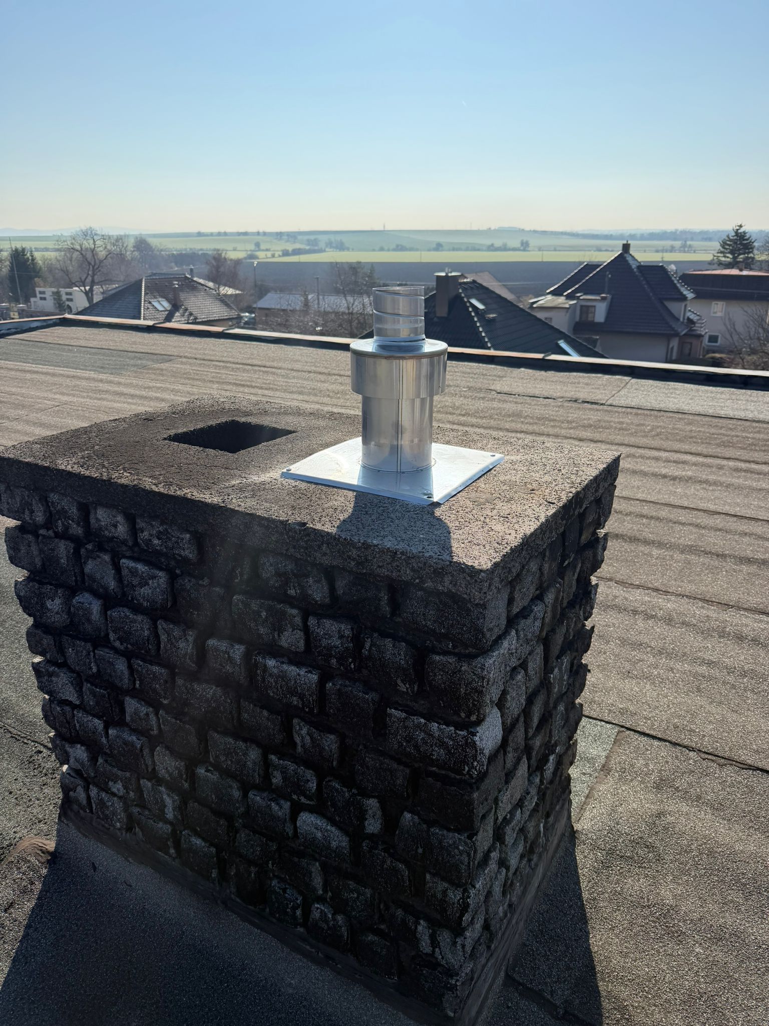 Vložkování komína - Kominictví Řípa